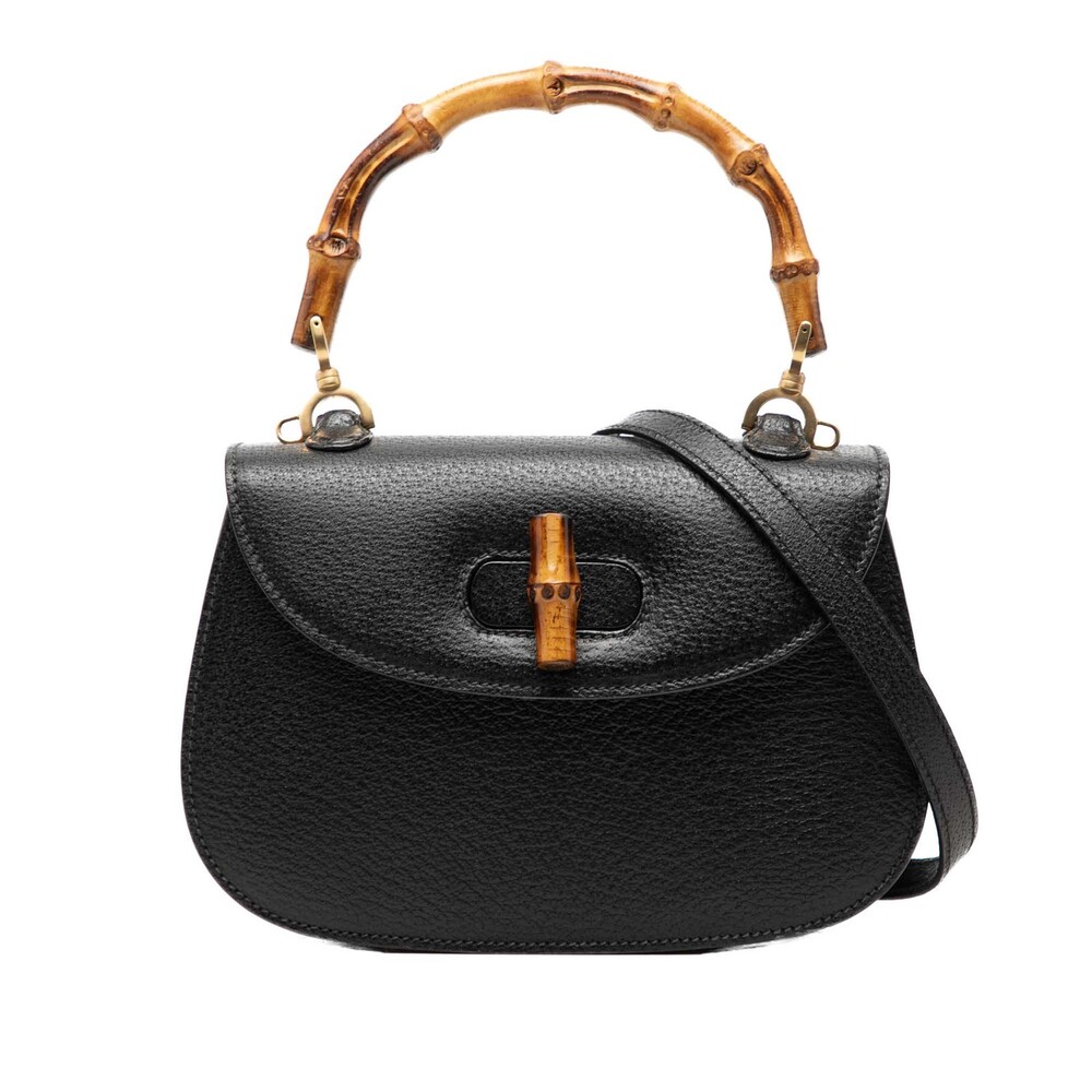 Gucci Small Grained Calfskin Bamboo #362374G13B